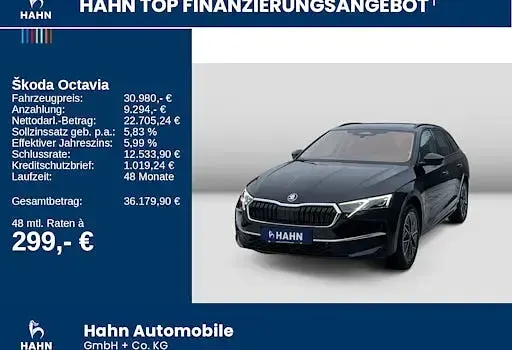 Gebraucht Skoda Octavia 150 PS (110 kW) 2026 Schwarz Kombi