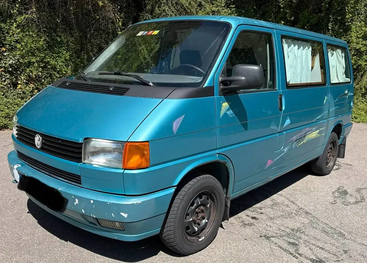 Gebraucht VW T4 77 PS (56 kW) 1992 Blau Van