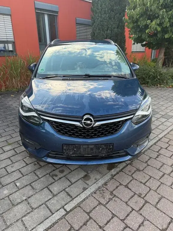 Gebraucht Opel Zafira 170 PS (125 kW) 2017 Blau Van / Kleinbus