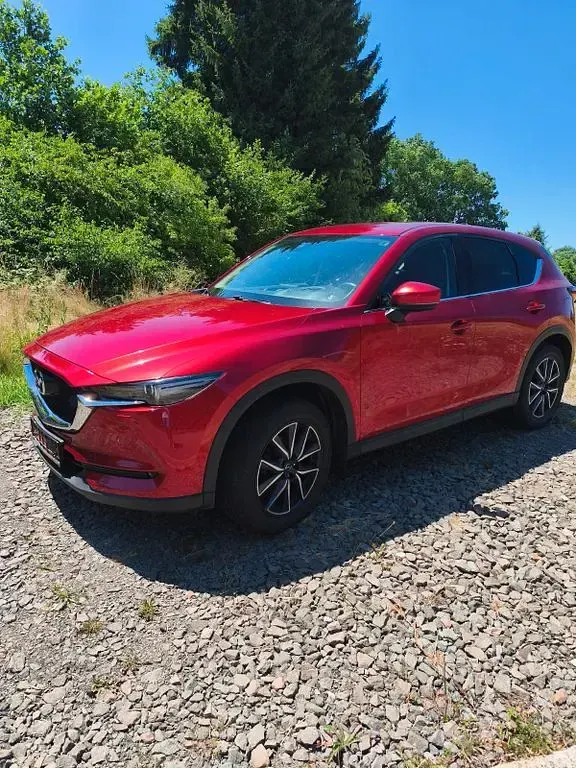 Gebraucht Mazda CX-5 Exclusive-Line 160 PS (117 kW) 2017 Rot SUV