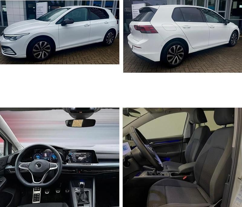 Weiß Gebraucht 2020 VW Golf VIII United Limousine | 17.400 € (Guter Preis) - Bild 1/4