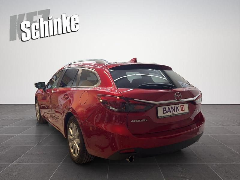 Gebraucht Mazda 6 Exclusive-Line 150 PS (110 kW) 2016 Rot Kombi