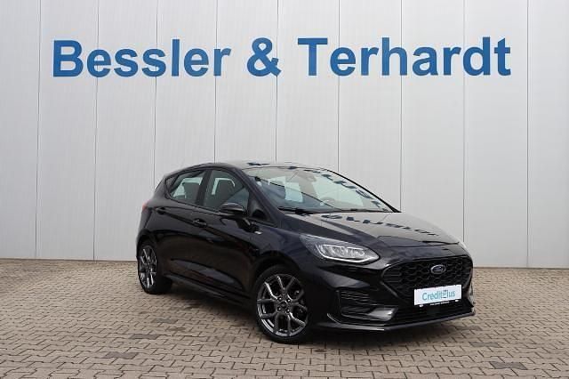 Schwarz Gebraucht 2022 Ford Fiesta ST-Line Kleinwagen | 16.990 € (Fairer Preis) - Bild 1/4