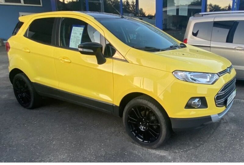 Gelb Gebraucht 2017 Ford Ecosport Titanium S SUV | 5.700 € (Superpreis) - Bild 1/4