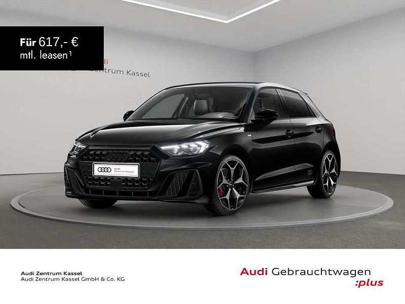 Mythosschwarz metallic Gebraucht 2025 Audi A1 S-Line Limousine | 40.990 € - Bild 1/3