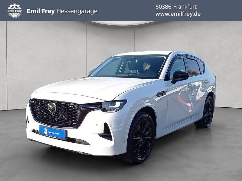 Rhodium white Gebraucht 2023 Mazda CX-60 Homura-Line SUV | 36.450 € (Guter Preis) - Bild 1/4