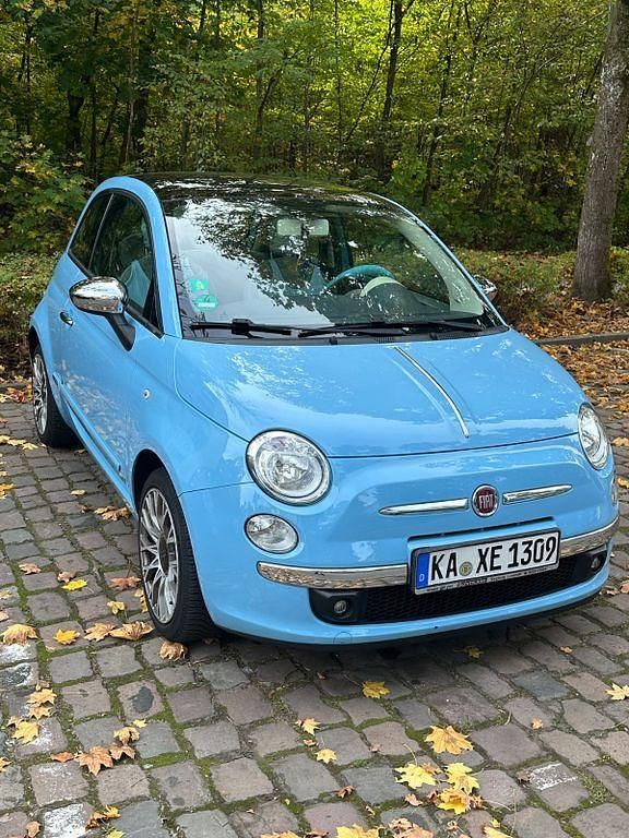 Gebraucht Fiat 500 69 PS (50 kW) 2013 Blau Limousine