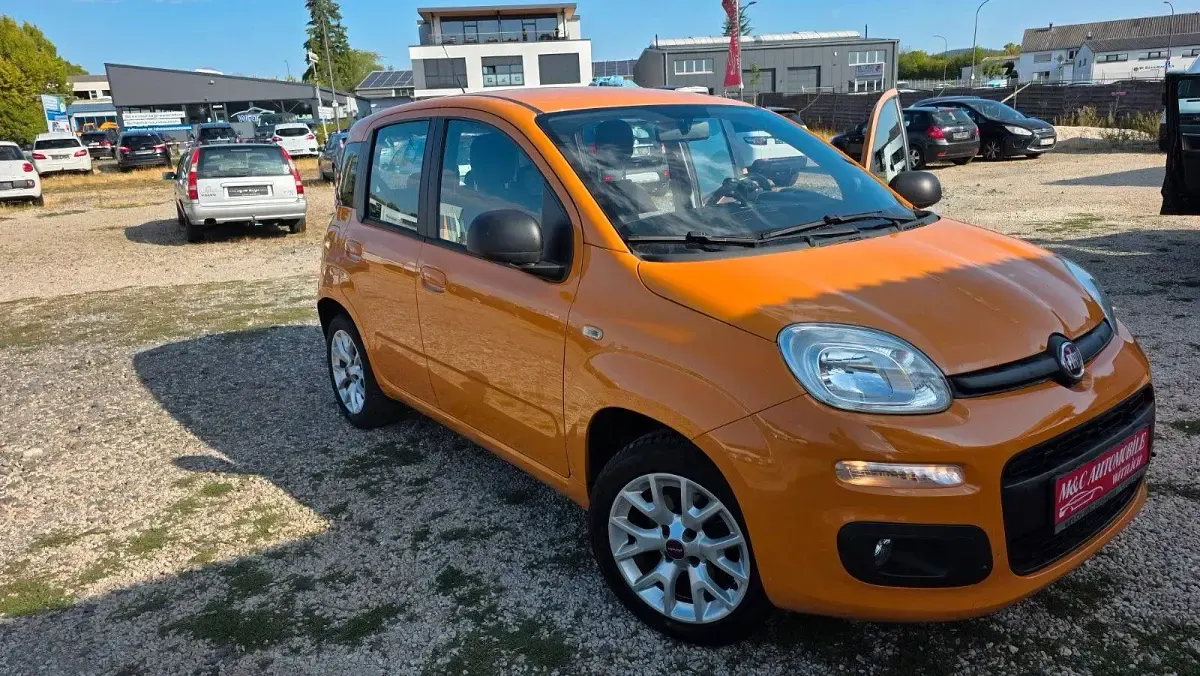 Gebraucht Fiat Panda Lounge 69 PS (50 kW) 2017 Orange Kleinwagen