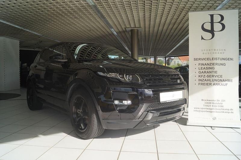 Schwarz Gebraucht 2014 Land Rover Range Rover evoque Dynamic SUV | 17.900 € (Fairer Preis) - Bild 1/4