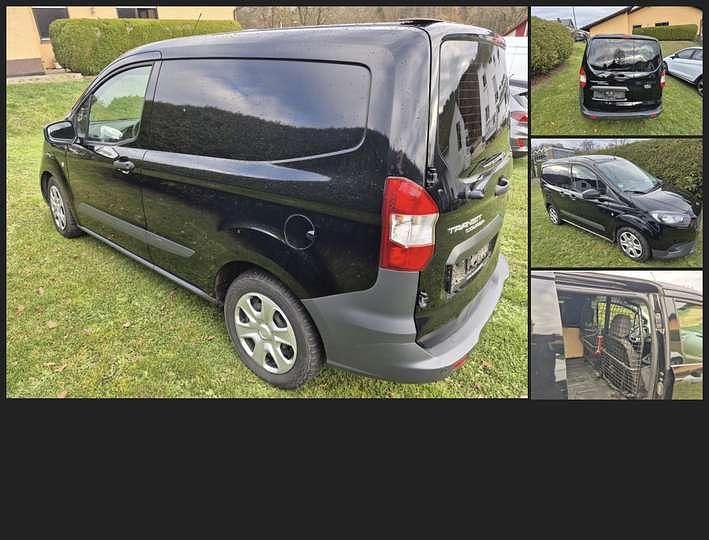 Schwarz Gebraucht 2018 Ford Transit Trend Van | 8.888 € (Superpreis) - Bild 1/4