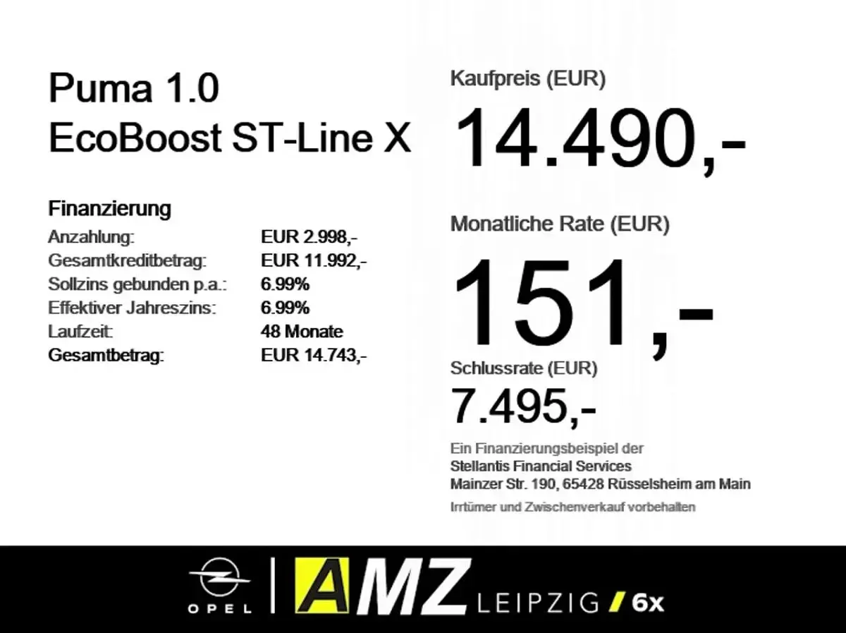 Usado Ford Puma ST-Line X 125 HP (91 kW) 2021 Preto SUV