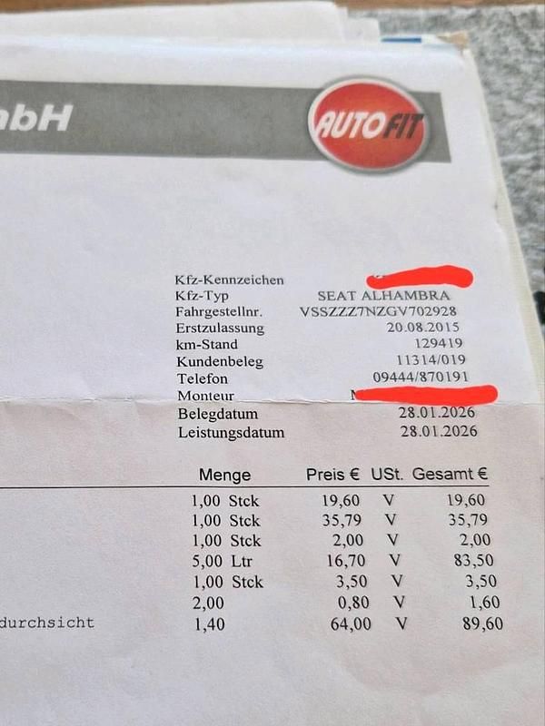 Gebraucht Seat Alhambra 116 PS (85 kW) 2015 Silber Van / Kleinbus