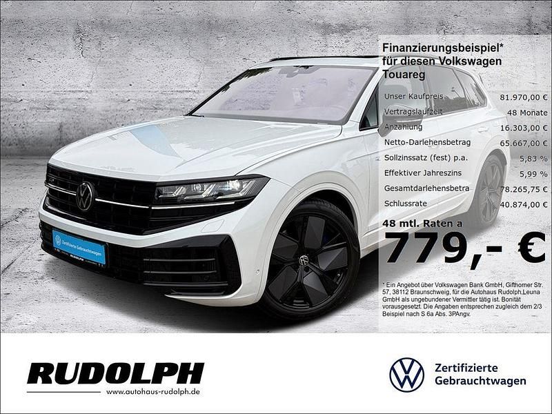 Weiss Gebraucht 2024 VW Touareg R SUV | 81.970 € (Teuer) - Bild 1/4