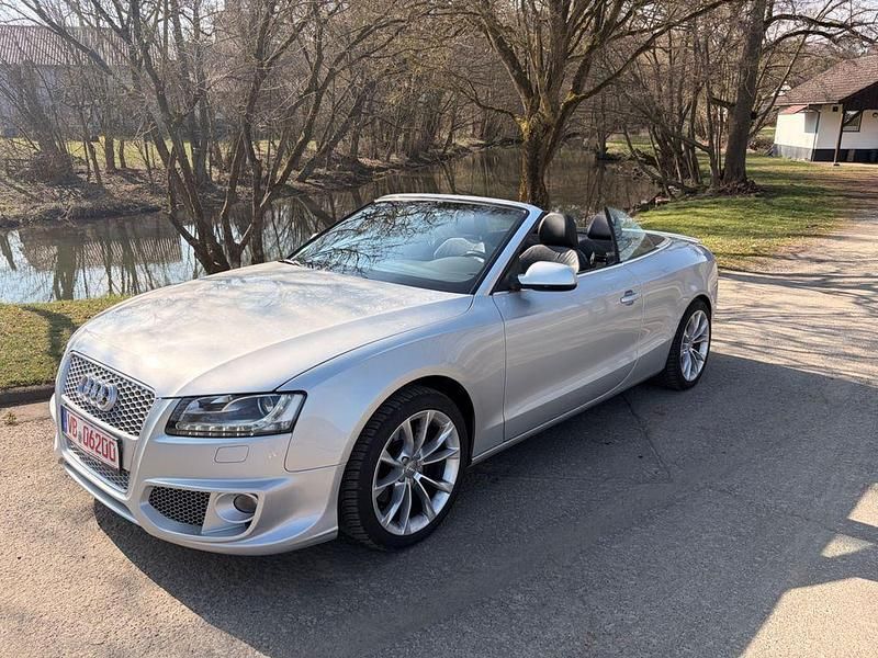 Gebraucht Audi A5 Cabriolet Comfort 211 PS (155 kW) 2010 Silber Cabrio