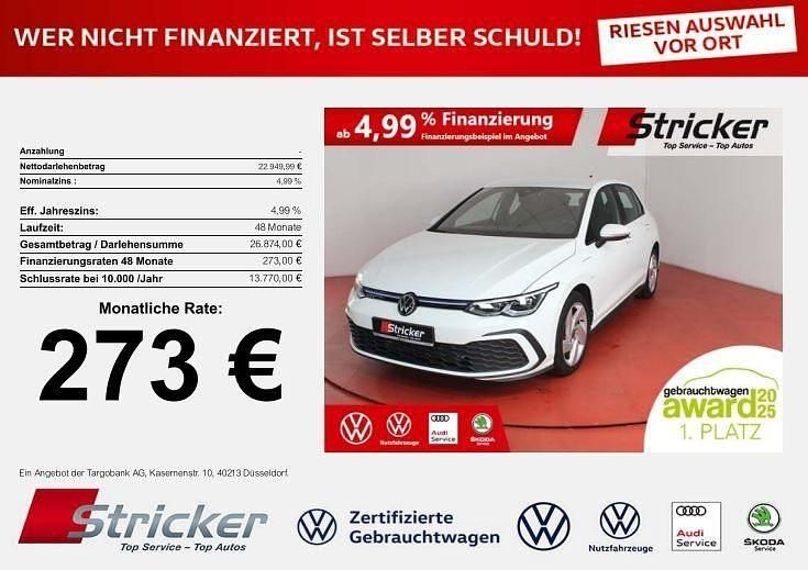 Gebraucht VW Golf VIII GTE 245 PS (180 kW) 2022 Weiß Limousine