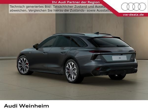 Neu Audi A6 Advanced 367 PS (269 kW) 2026 Grau (daytonagrau perleffekt) Kombi