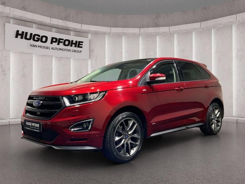 Rubyrot (metallic) Gebraucht 2018 Ford Edge ST-Line SUV | 20.800 € (Guter Preis) - Bild 1/4