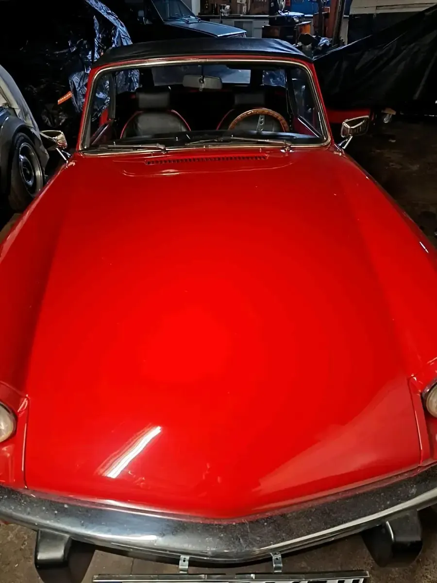 Gebraucht Triumph Spitfire 69 PS (50 kW) 1977 Rot Cabrio