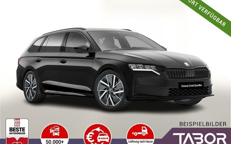 Schwarz Neu 2025 Skoda Octavia SportLine Kombi | 32.388 € (Fairer Preis) - Bild 1/4