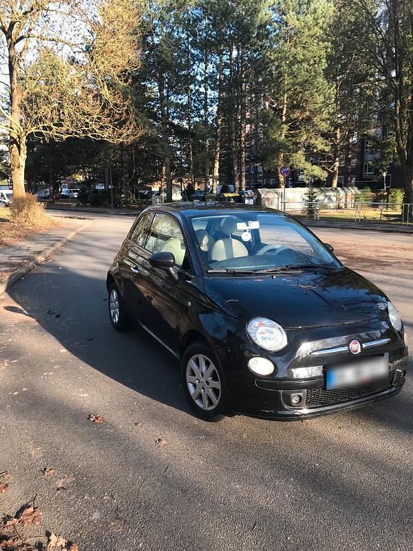 Gebraucht Fiat 500 69 PS (50 kW) 2013 Schwarz Kleinwagen