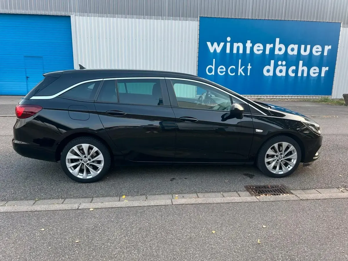 Gebraucht Opel Astra Business 136 PS (100 kW) 2018 Schwarz Kombi
