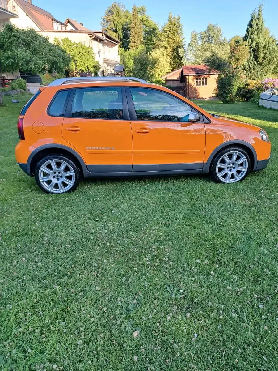 Gebraucht VW Polo Cross 80 PS (58 kW) 2007 Orange Kleinwagen