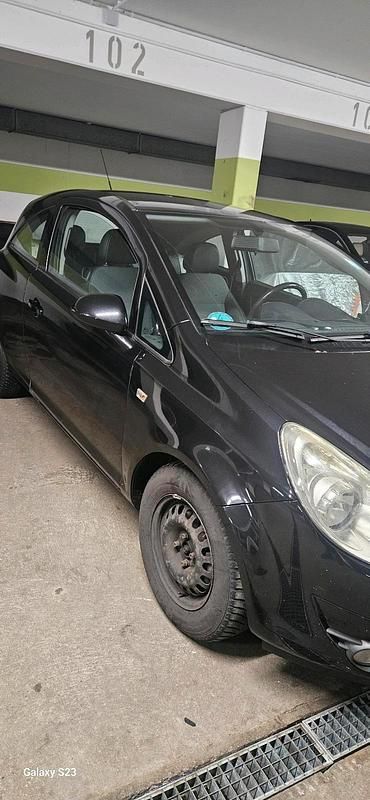 Gebraucht Opel Corsa 79 PS (58 kW) 2008 Schwarz Kleinwagen