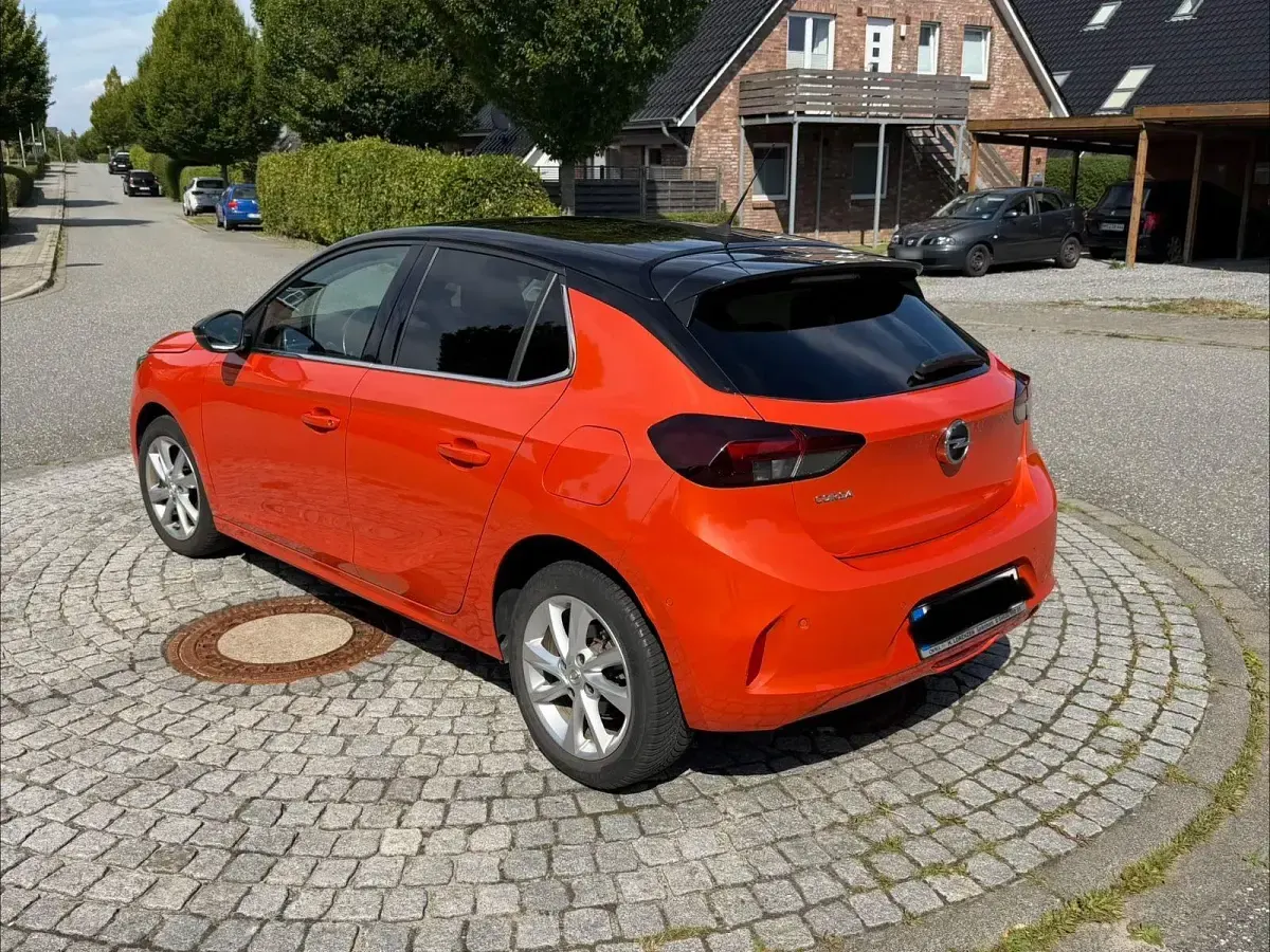 Gebraucht Opel Corsa 101 PS (74 kW) 2021 Orange Kleinwagen