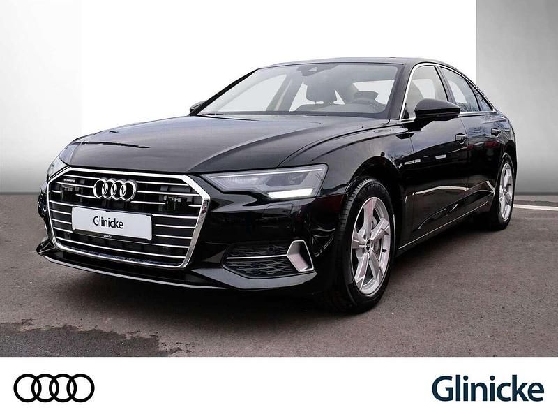 Brillantschwarz Gebraucht 2021 Audi A6 Sport Limousine | 38.780 € (Guter Preis) - Bild 1/4