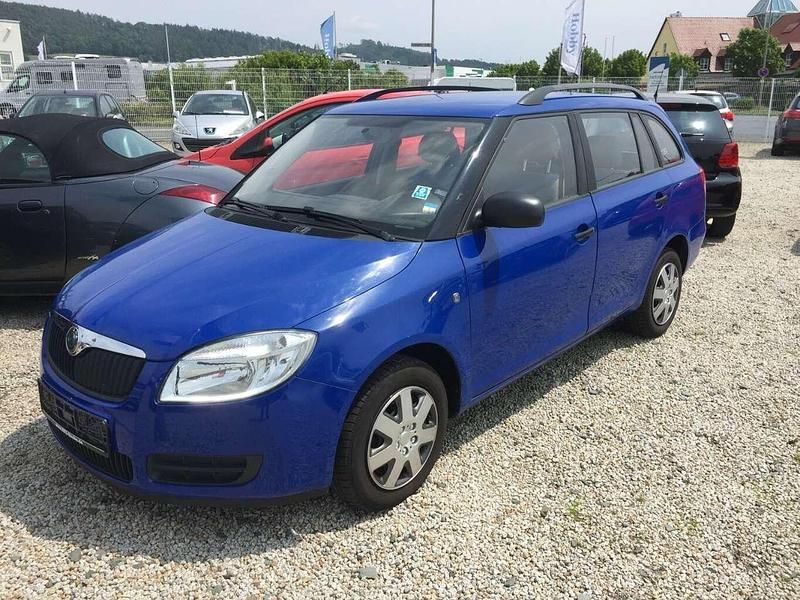 Blau Gebraucht 2008 Skoda Fabia Classic Kombi | 2.950 € (Teuer) - Bild 1/4