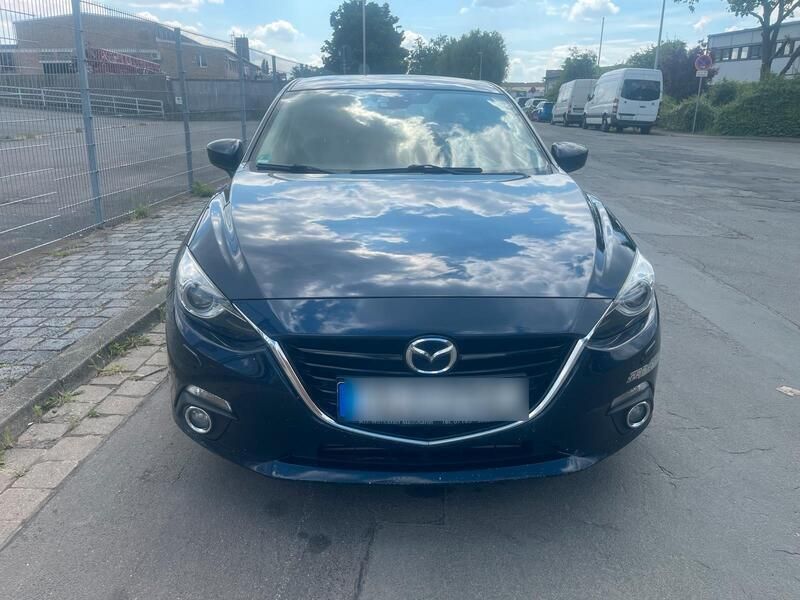 Blau Gebraucht 2015 Mazda 3 Limousine | 5.900 € (Guter Preis) - Bild 1/4