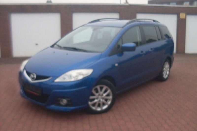 Blau Gebraucht 2010 Mazda 5 Active Van / Kleinbus | 2.790 € (Superpreis) - Bild 1/4