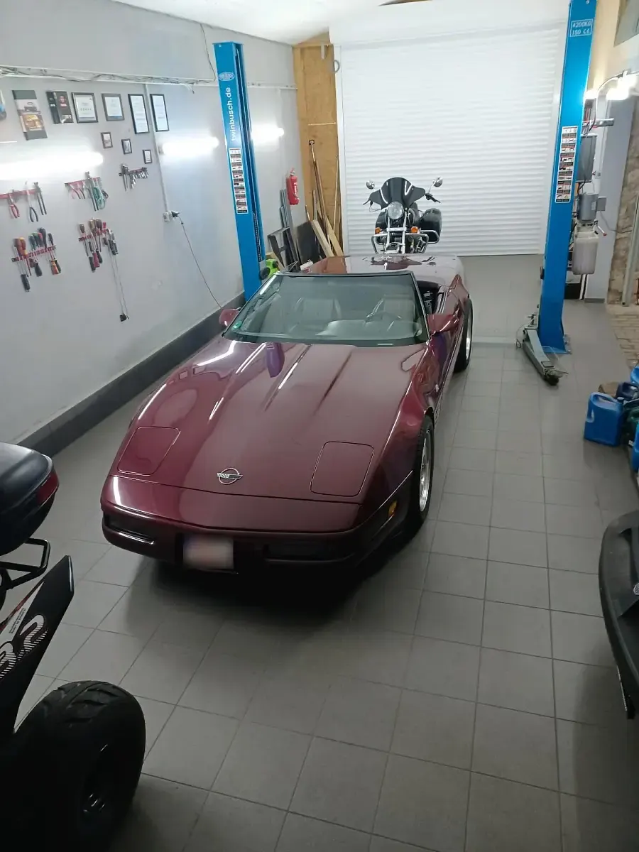 Second-hand Corvette C4 306 CP (225 kW) 1993 Roșu Cabrio