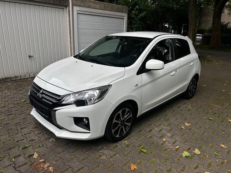 Weiß Gebraucht 2021 Mitsubishi Space Star Kleinwagen | 10.950 € (Guter Preis) - Bild 1/4