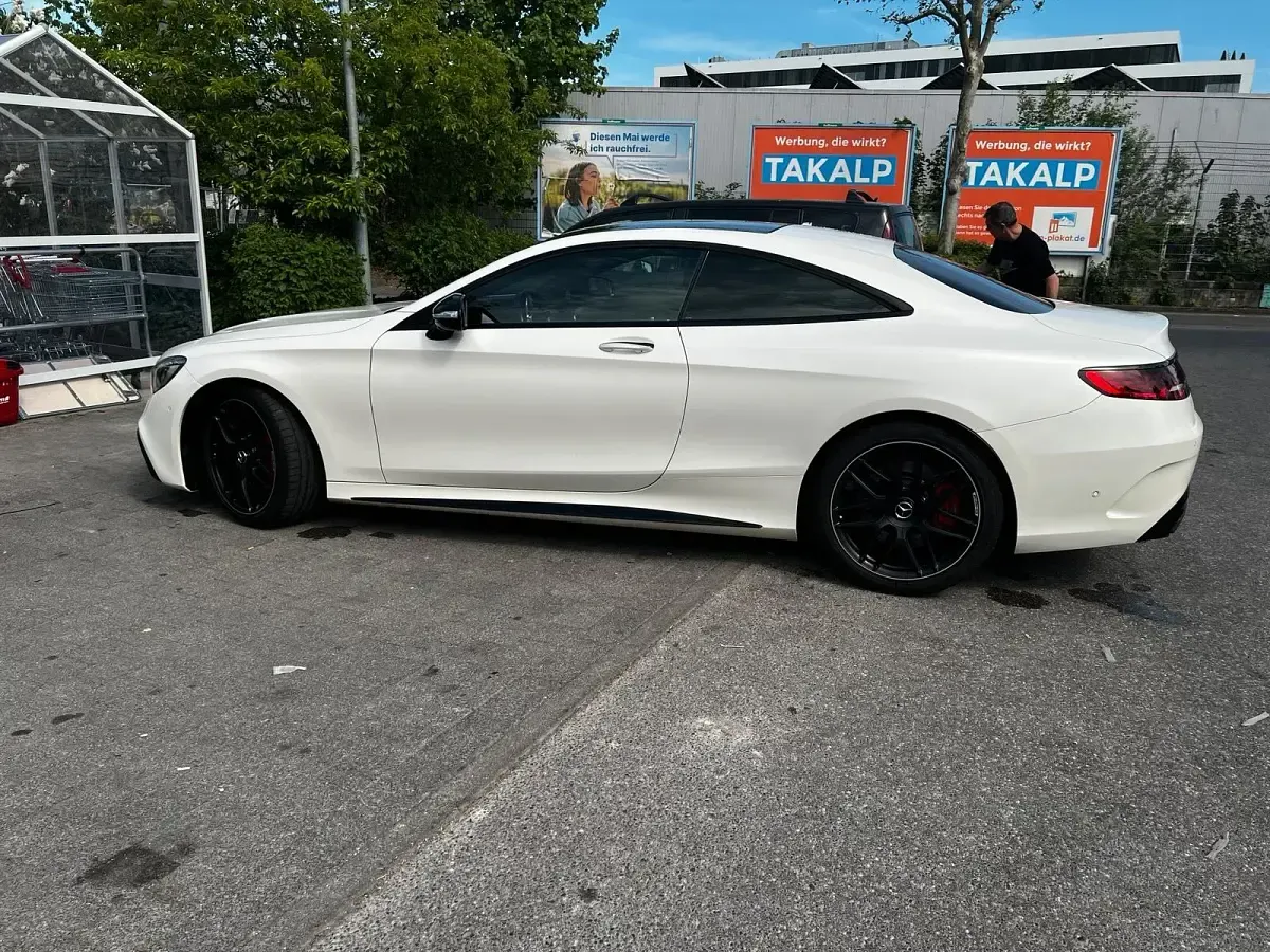 Gebraucht Mercedes S63 AMG AMG 612 PS (450 kW) 2018 Weiß Coupé