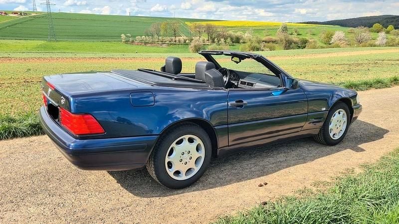 Gebraucht Mercedes SL320 231 PS (169 kW) 1997 Blau Cabrio