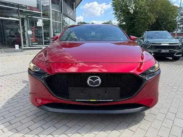 Gebraucht Mazda 3 Selection 122 PS (89 kW) 2021 Soul red crystal m (metallic) Limousine