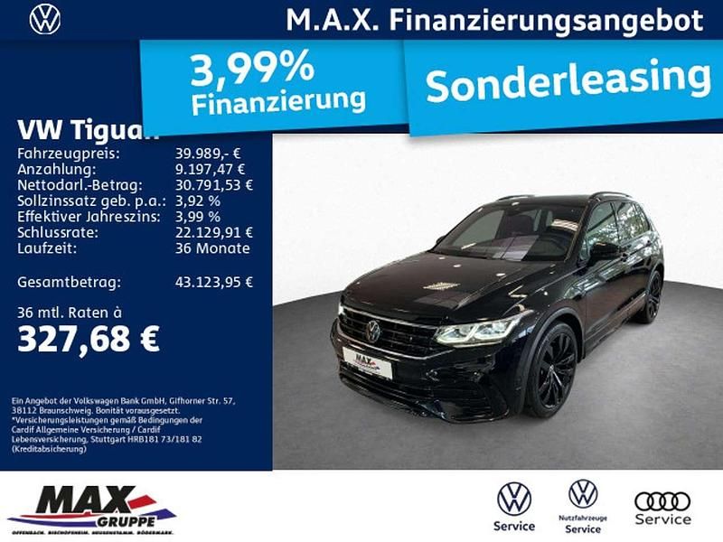 Deep black perleffekt Gebraucht 2023 VW Tiguan R-line SUV | 39.989 € (Fairer Preis) - Bild 1/3