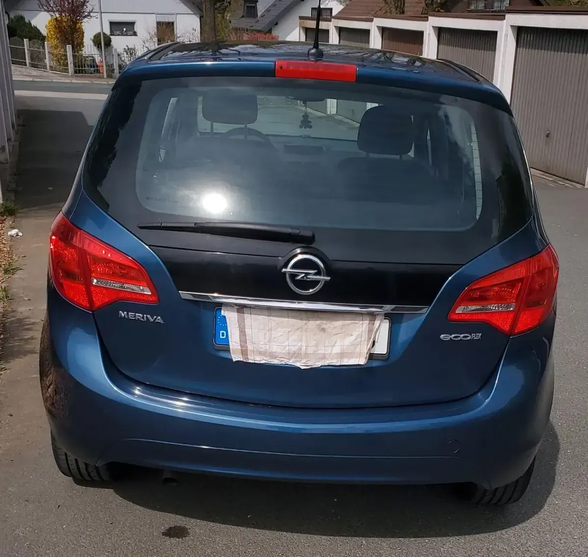 Gebraucht Opel Meriva Style 120 PS (88 kW) 2014 Blau Van / Kleinbus
