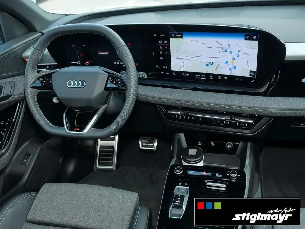 Gebraucht Audi Q6 e-tron S-Line 284 kW (387 PS) 2025 Ascariblau metallic SUV