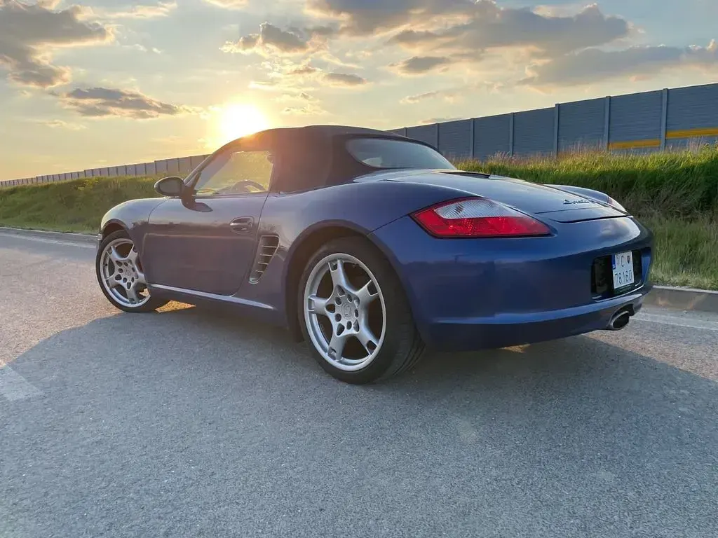 Gebraucht Porsche Boxster 239 PS (175 kW) 2006 Blau Cabrio