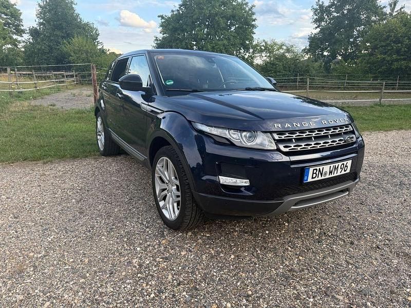 Blau Gebraucht 2015 Land Rover Range Rover evoque Dynamic SUV | 13.999 € (Superpreis) - Bild 1/4