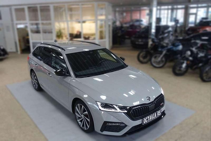 Gebraucht Skoda Octavia RS 245 PS (180 kW) 2021 Seda steel/steel grau Kombi