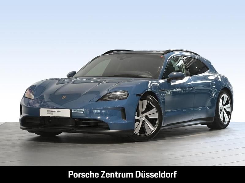 Neptunblau Gebraucht 2024 Porsche Taycan 4S Sport Turismo Limousine | 93.900 € - Bild 1/4