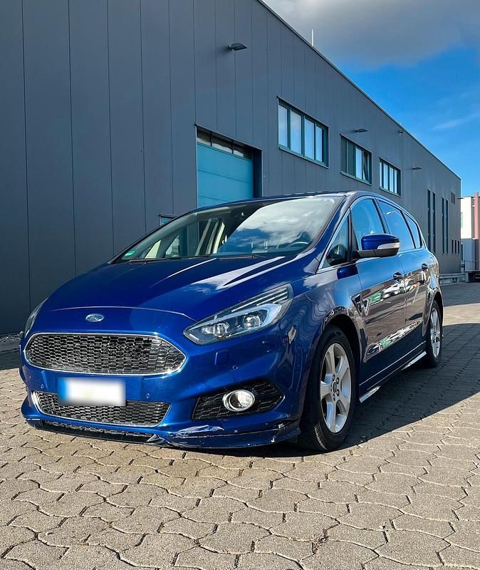 Gebraucht Ford S-MAX ST-Line 180 PS (132 kW) 2016 Blau Van / Kleinbus