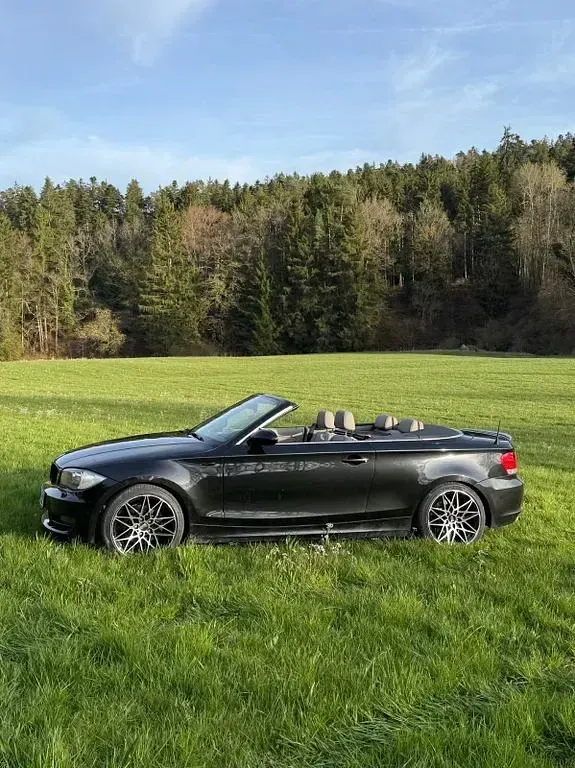 Gebraucht BMW 125 Cabriolet Performance 218 PS (160 kW) 2009 Schwarz Cabrio