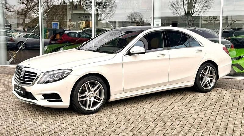 Gebraucht Mercedes S400 333 PS (244 kW) 2016 Designo diamantweiss met. Limousine