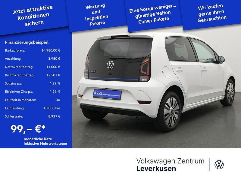 Gebraucht VW e-up! Style 61 kW (83 PS) 2022 Pure white Kleinwagen
