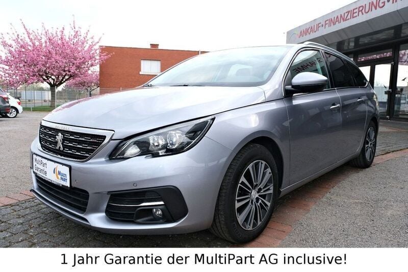 Grau Gebraucht 2021 Peugeot 308 Allure Kombi | 13.390 € (Guter Preis) - Bild 1/4