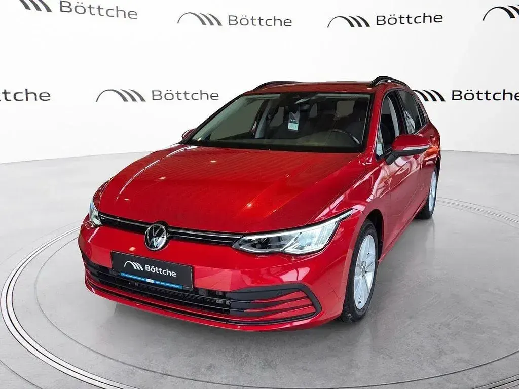 Gebraucht VW Golf VII IQ Drive 150 PS (110 kW) 2021 Rot Limousine